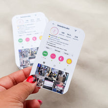 Cargar imagen en el visor de la galería, Tarjetas instagram / Instacards