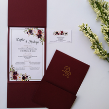 Cargar imagen en el visor de la galería, Invitación tipo carpeta mod.8