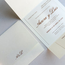 Cargar imagen en el visor de la galería, Invitación tipo carpeta mod.9