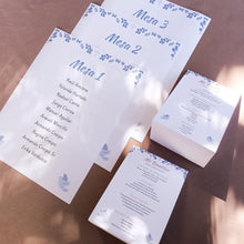 Cargar imagen en el visor de la galería, Menú o número de mesa tipo A con base