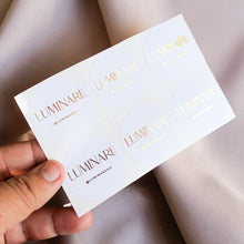 Cargar imagen en el visor de la galería, Stickers con foil acabado metálico