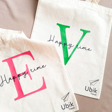 Cargar imagen en el visor de la galería, Totebag de manta impresa a color