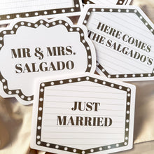 Cargar imagen en el visor de la galería, Letreros fiesta