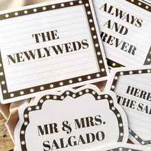 Cargar imagen en el visor de la galería, Letreros fiesta