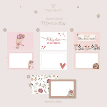 Cargar imagen en el visor de la galería, Postales flores mamá