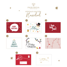 Cargar imagen en el visor de la galería, Postales/agradecimientos navidad