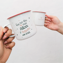 Cargar imagen en el visor de la galería, Taza peltre navidad