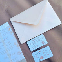 Cargar imagen en el visor de la galería, Invitación tipo tríptico mod. 1