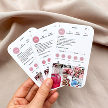 Cargar imagen en el visor de la galería, Tarjetas instagram