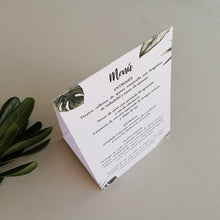 Cargar imagen en el visor de la galería, Menú o número de mesa tipo A con base