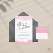 Cargar imagen en el visor de la galería, Invitación colección Acuarela "Rose"