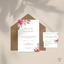Cargar imagen en el visor de la galería, Invitación Floral 1
