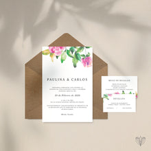 Cargar imagen en el visor de la galería, Invitación Floral 2