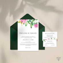 Cargar imagen en el visor de la galería, Invitación Floral 2
