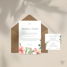 Cargar imagen en el visor de la galería, Invitación Floral 4