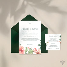 Cargar imagen en el visor de la galería, Invitación Floral 4