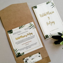 Cargar imagen en el visor de la galería, Invitación tipo carpeta modelo 7.1