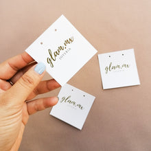 Cargar imagen en el visor de la galería, Cartoncito joyería para arete y collar