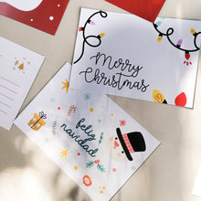 Cargar imagen en el visor de la galería, Postales/agradecimientos navidad