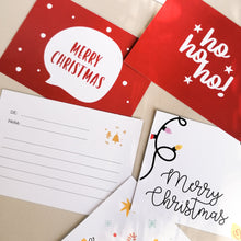 Cargar imagen en el visor de la galería, Postales/agradecimientos navidad