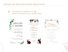 Cargar imagen en el visor de la galería, Invitación digital personalizada formato imagen