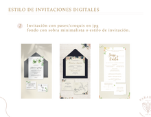 Cargar imagen en el visor de la galería, Invitación digital personalizada formato imagen