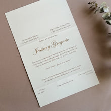 Cargar imagen en el visor de la galería, Invitación tipo carpeta mod. 11