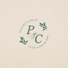 Cargar imagen en el visor de la galería, Monograma (logo de boda)