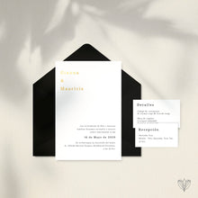 Cargar imagen en el visor de la galería, Invitación Minimal 3