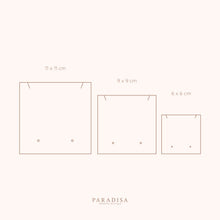 Cargar imagen en el visor de la galería, Cartoncito joyería para arete y collar