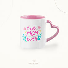 Cargar imagen en el visor de la galería, Taza corazón rosa