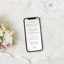 Cargar imagen en el visor de la galería, Invitación digital personalizada formato imagen