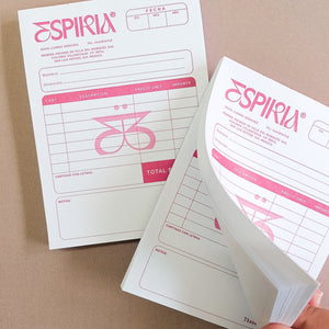 Diseño de notas de venta/pedidos