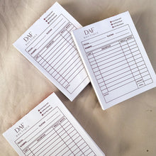Cargar imagen en el visor de la galería, Diseño de notas de venta/pedidos
