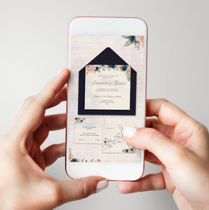 Invitación digital PDF interactivo personalizada